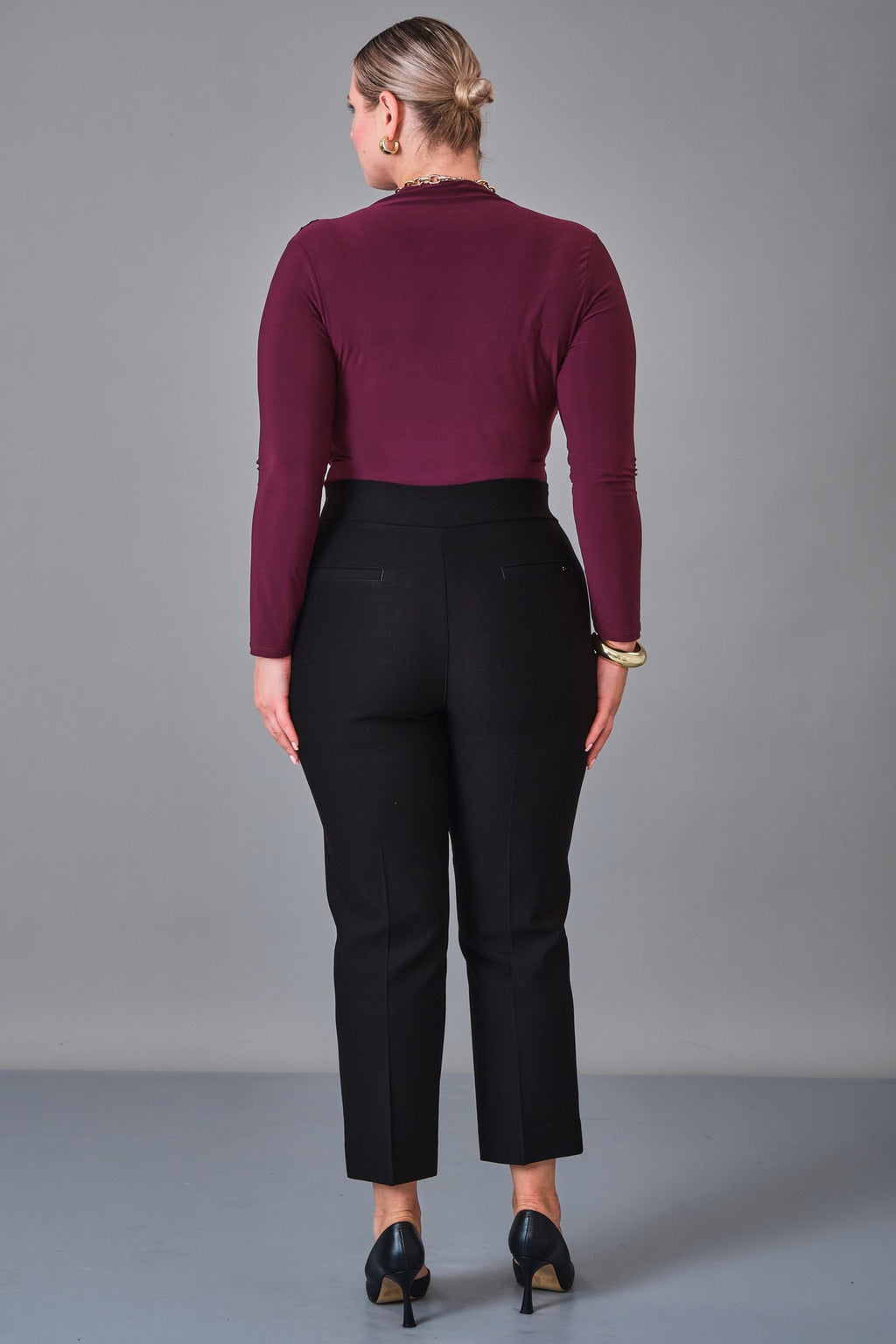 Elitline - Plus Size Trousers (ELT27K1-01-4125) - 8690200232091