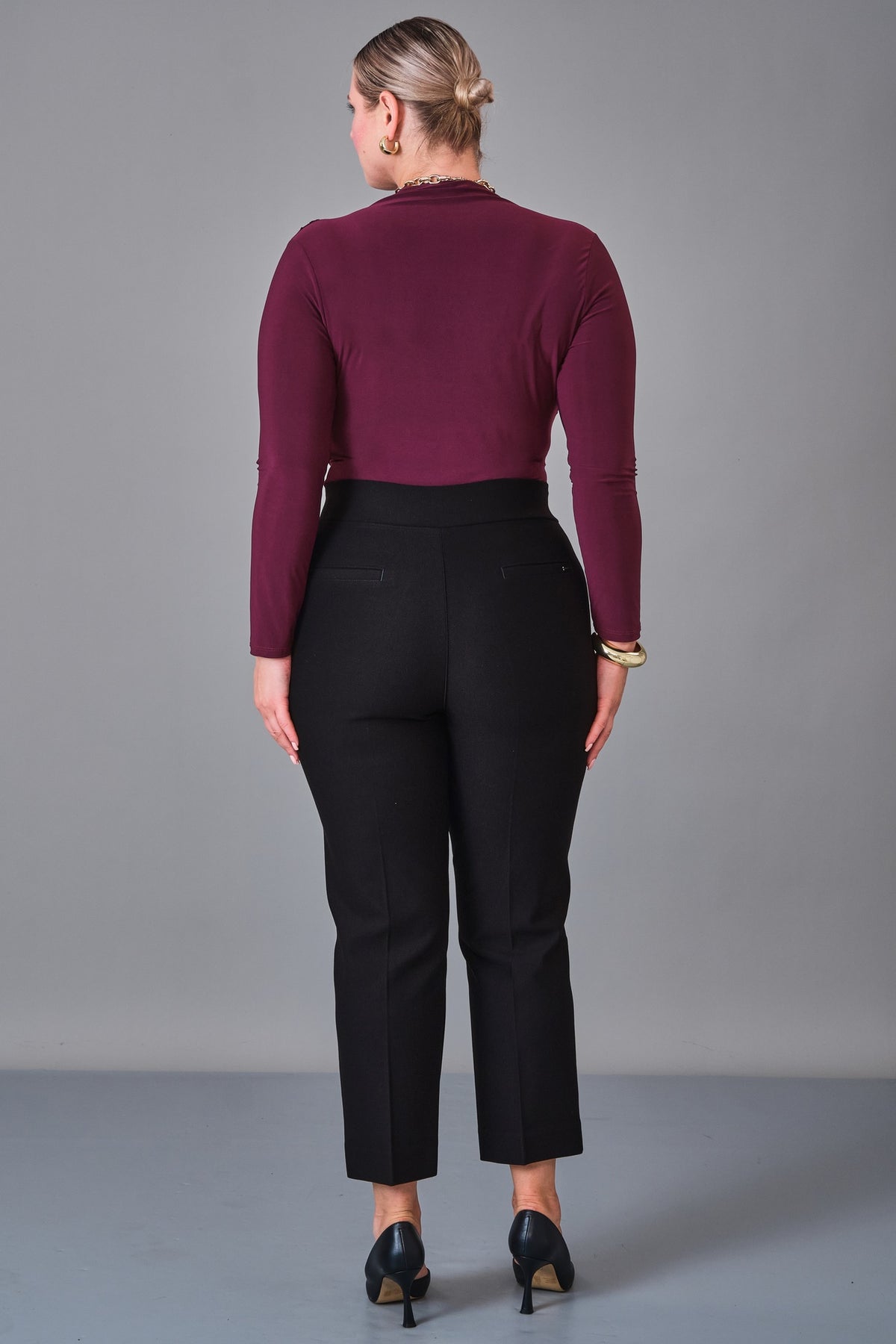 Elitline - Plus Size Trousers (ELT27K1-01-4125) - 8690200232091