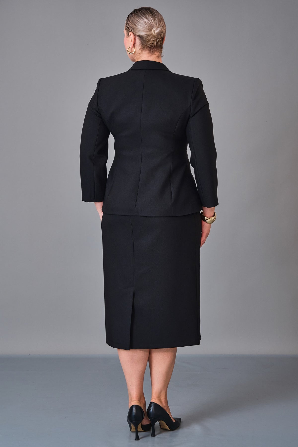 Butik Dayi - Plus Size Suit (BDY27K44414)