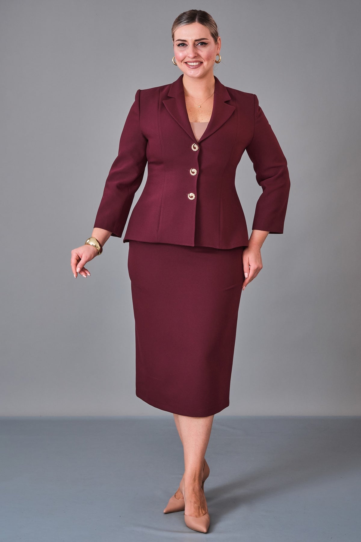 Dayi - Plus Size Suit (BDY27K44414) - 8690200232237
