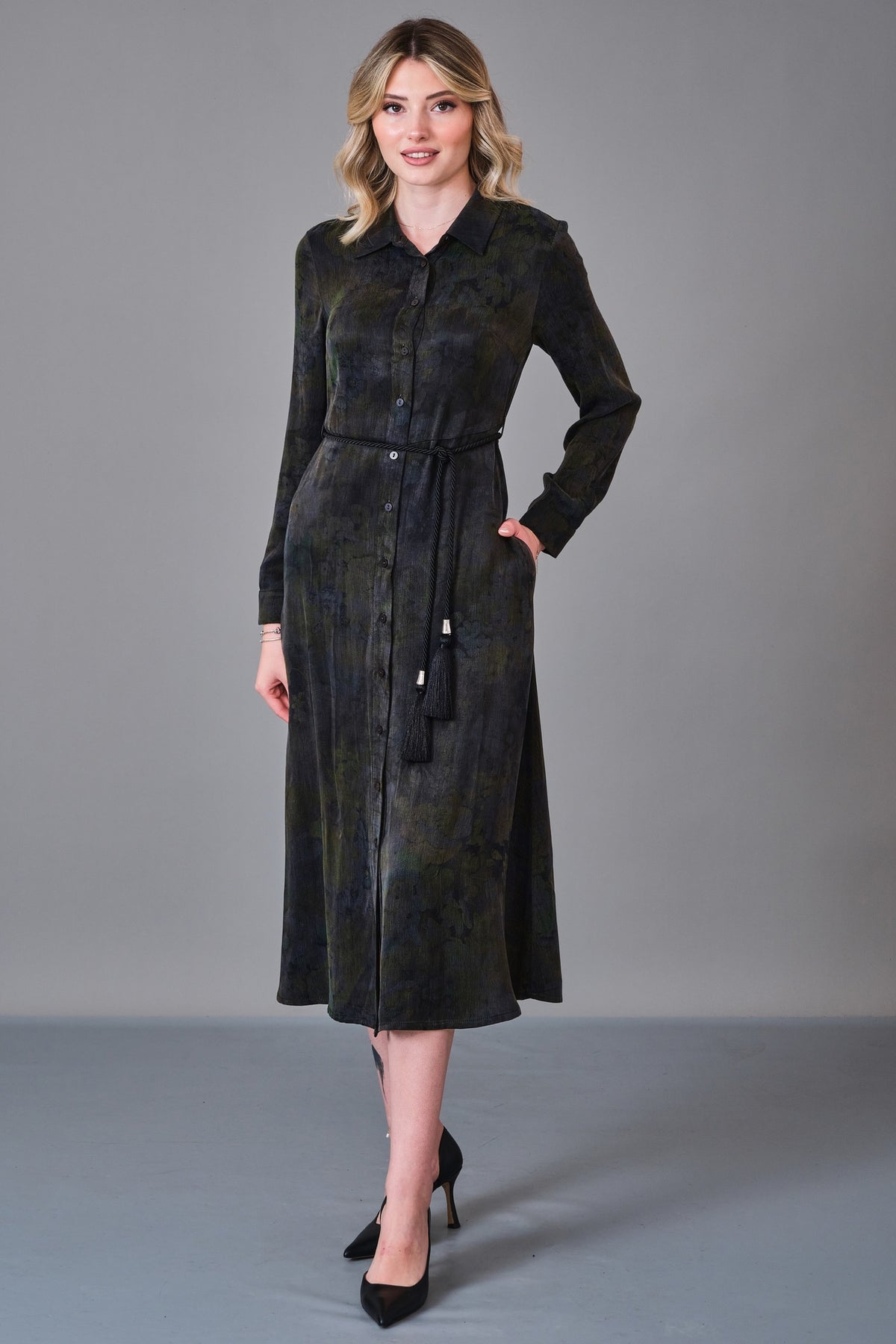 Laluce - Regular Size Dress (LL.K27.ELB.LE701) - 8690200232329