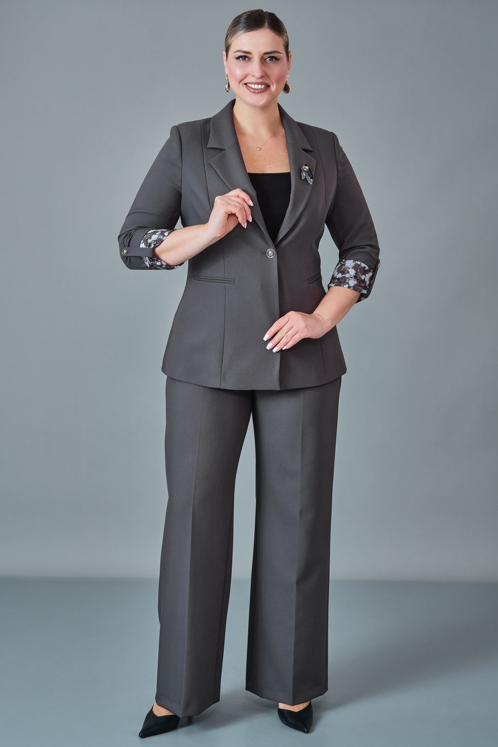 Meira - Plus Size Suit (MEI27K8845)