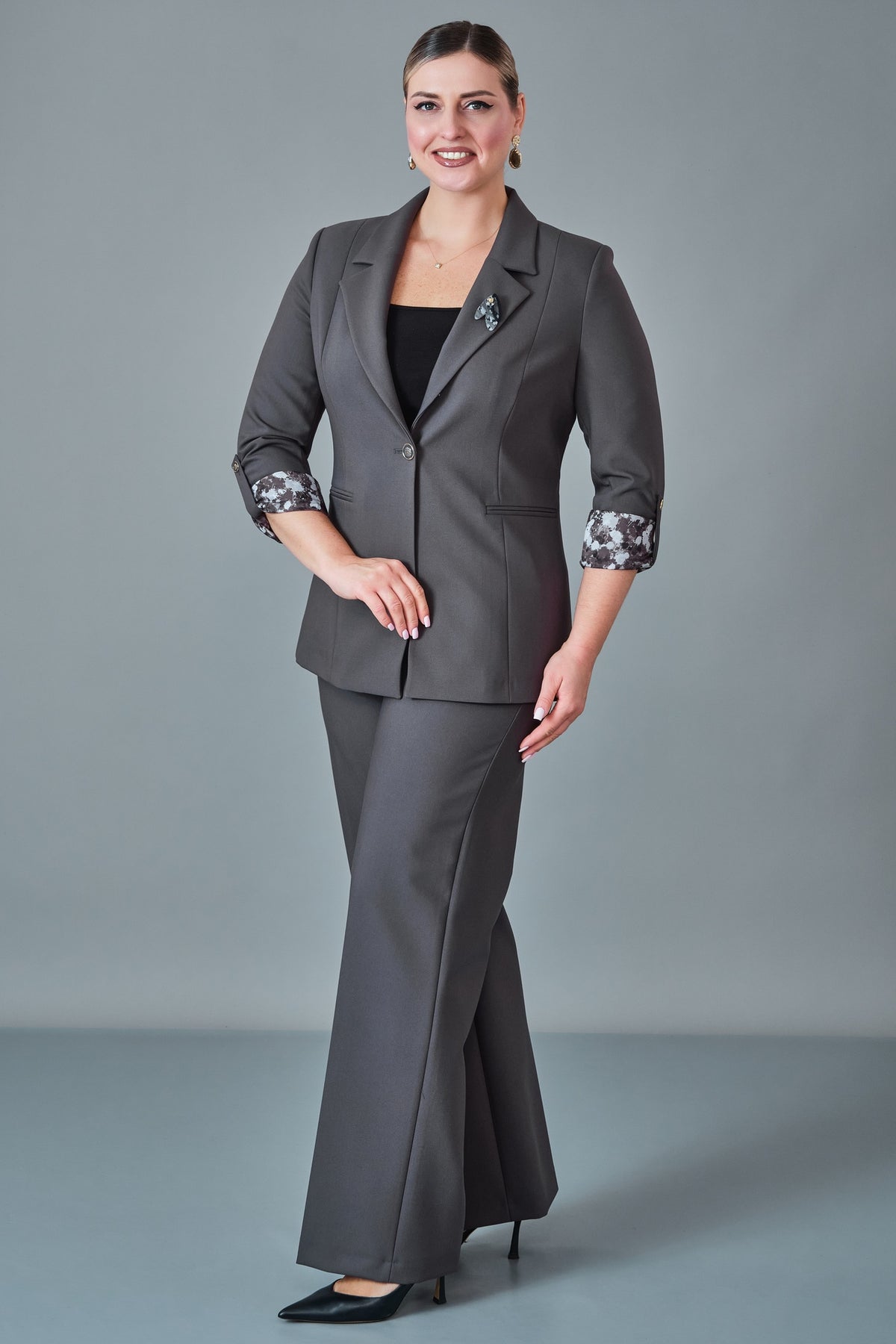 Meira - Plus Size Suit (MEI27K8845)