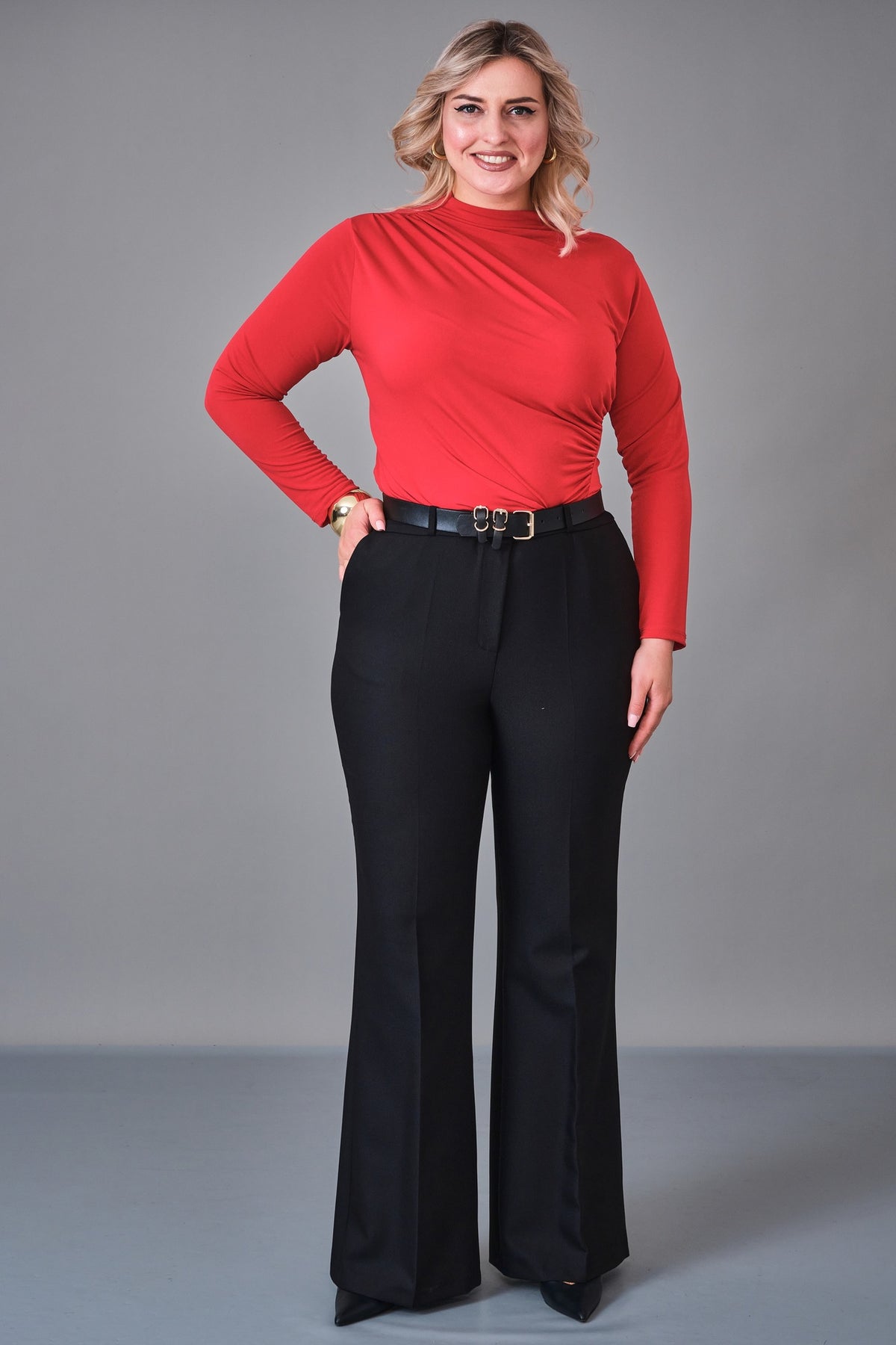 Dayi - Plus Size Trousers (BDY27K50755) - 8690200232466