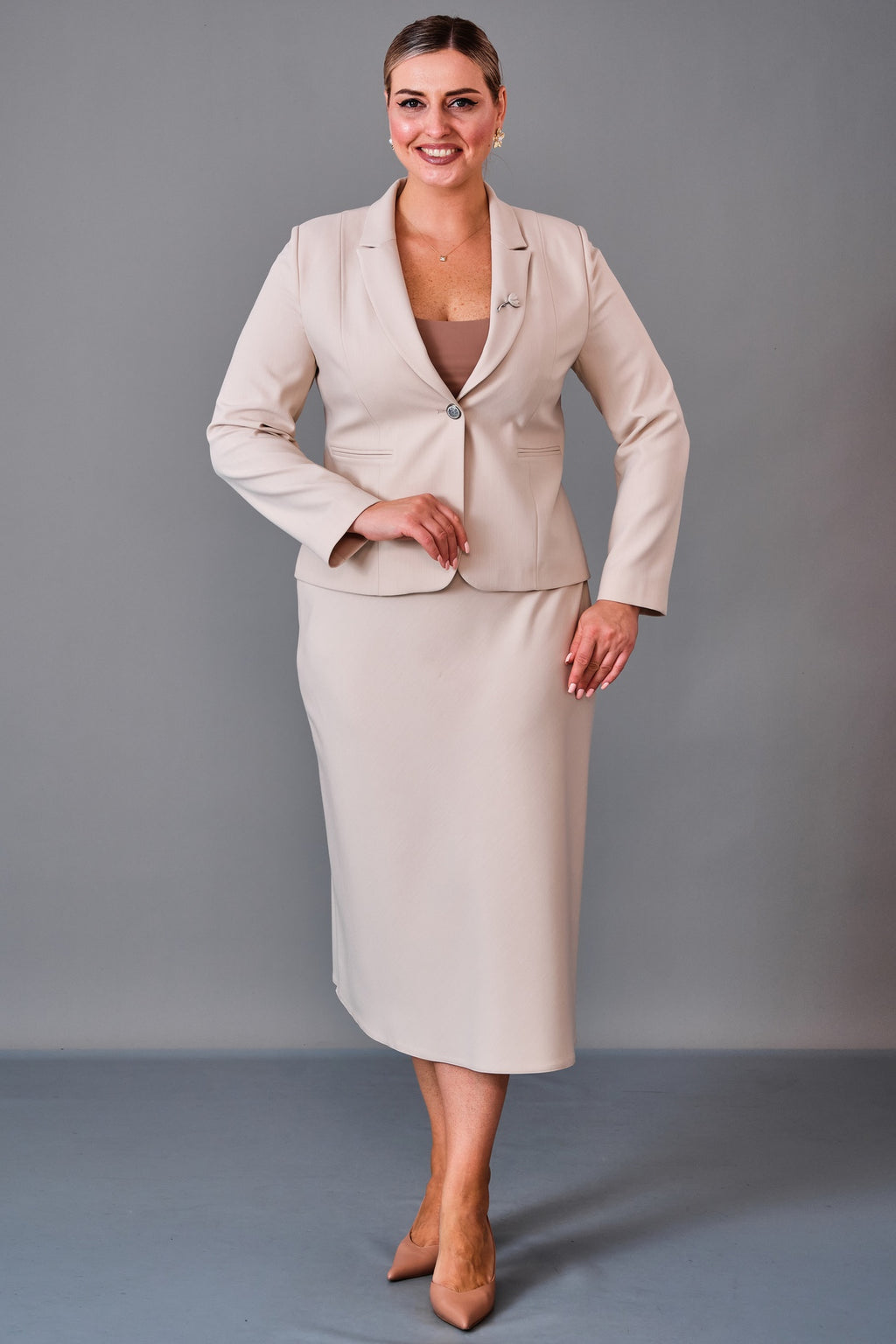 Elitline - Plus Size Suit (ELT27K4-33-3005) - 8690200232527