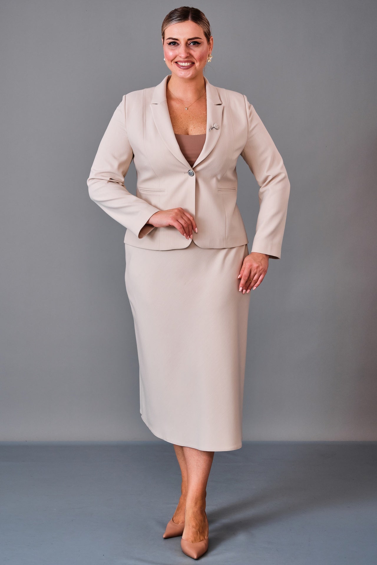 Elitline - Plus Size Suit (ELT27K4-33-3005) - 8690200232527