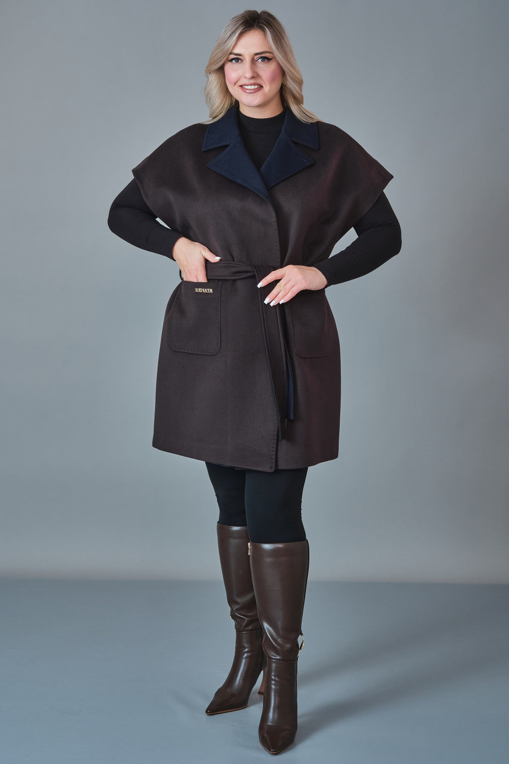 Renata - Plus Size Coat (REN27K1772.2)