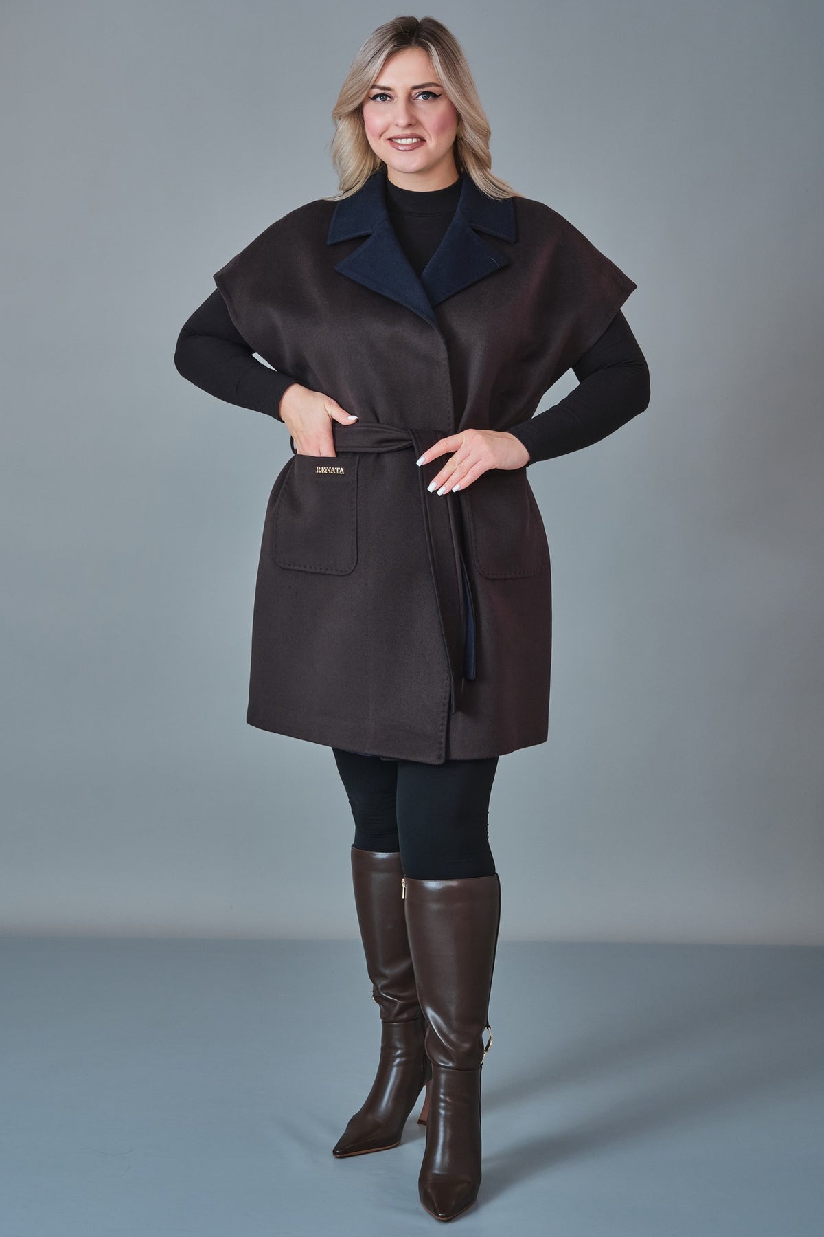 Renata - Plus Size Coat (REN27K1772.2)