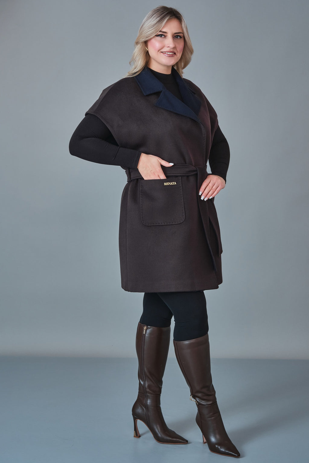 Renata - Plus Size Coat (REN27K1772.2)