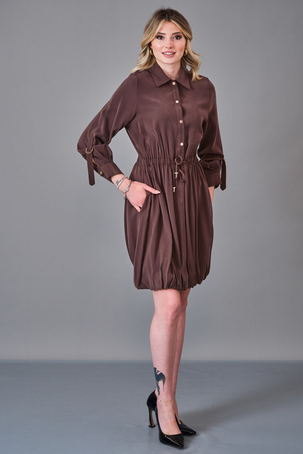 Fever - Regular Size Dress (FVR27K16059) - 8690200233128
