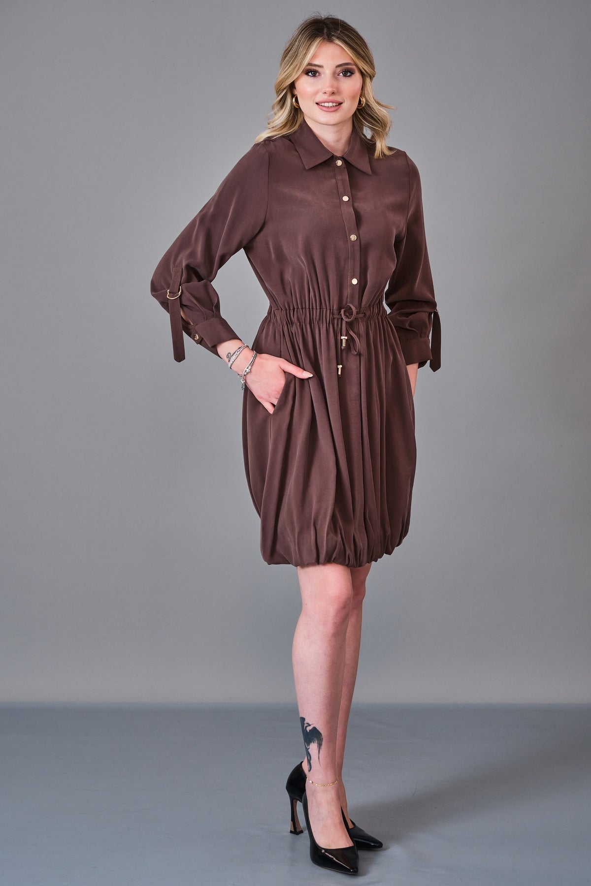 Fever - Regular Size Dress (FVR27K16059) - 8690200233128