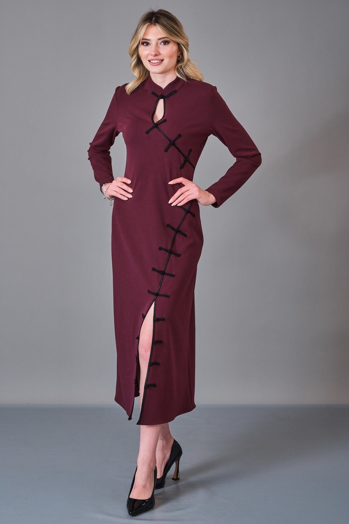 Fever - Regular Size Dress (FVR27K16028) - 8690200233555