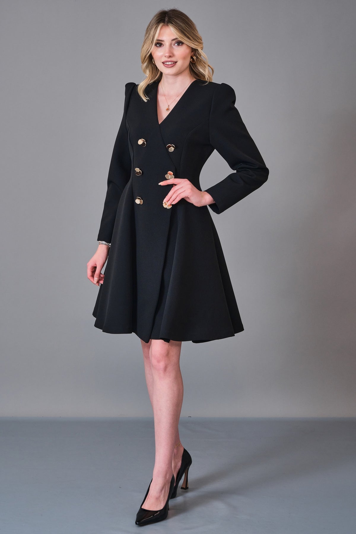 Fever - Regular Size Dress (FVR27K16005) - 8690200234019