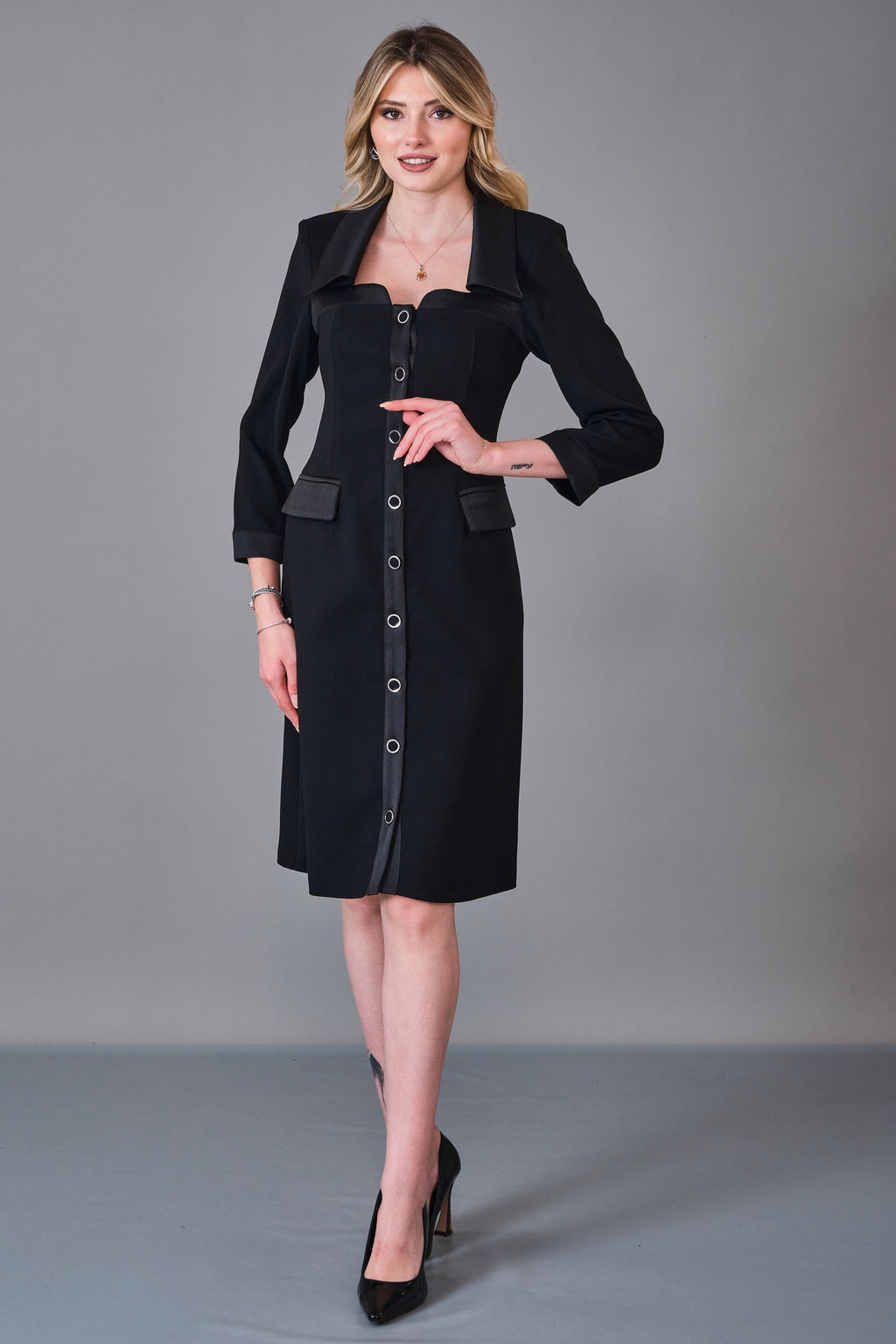 Fever - Regular Size Dress (FVR27K16029) - 8690200234125