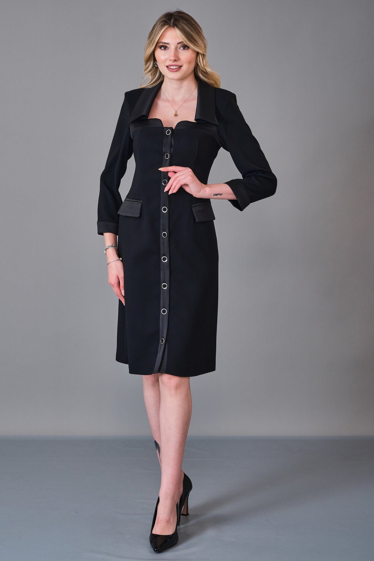 Fever - Regular Size Dress (FVR27K16029) - 8690200234125