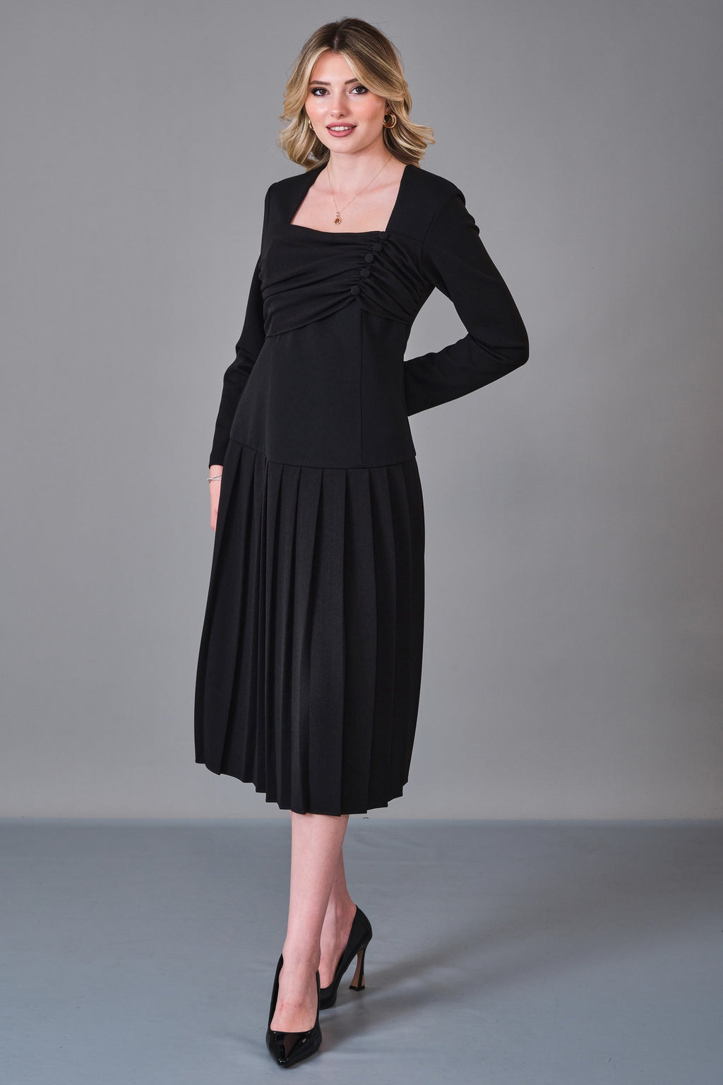 Fever - Regular Size Dress (FVR27K16022) - 8690200234323