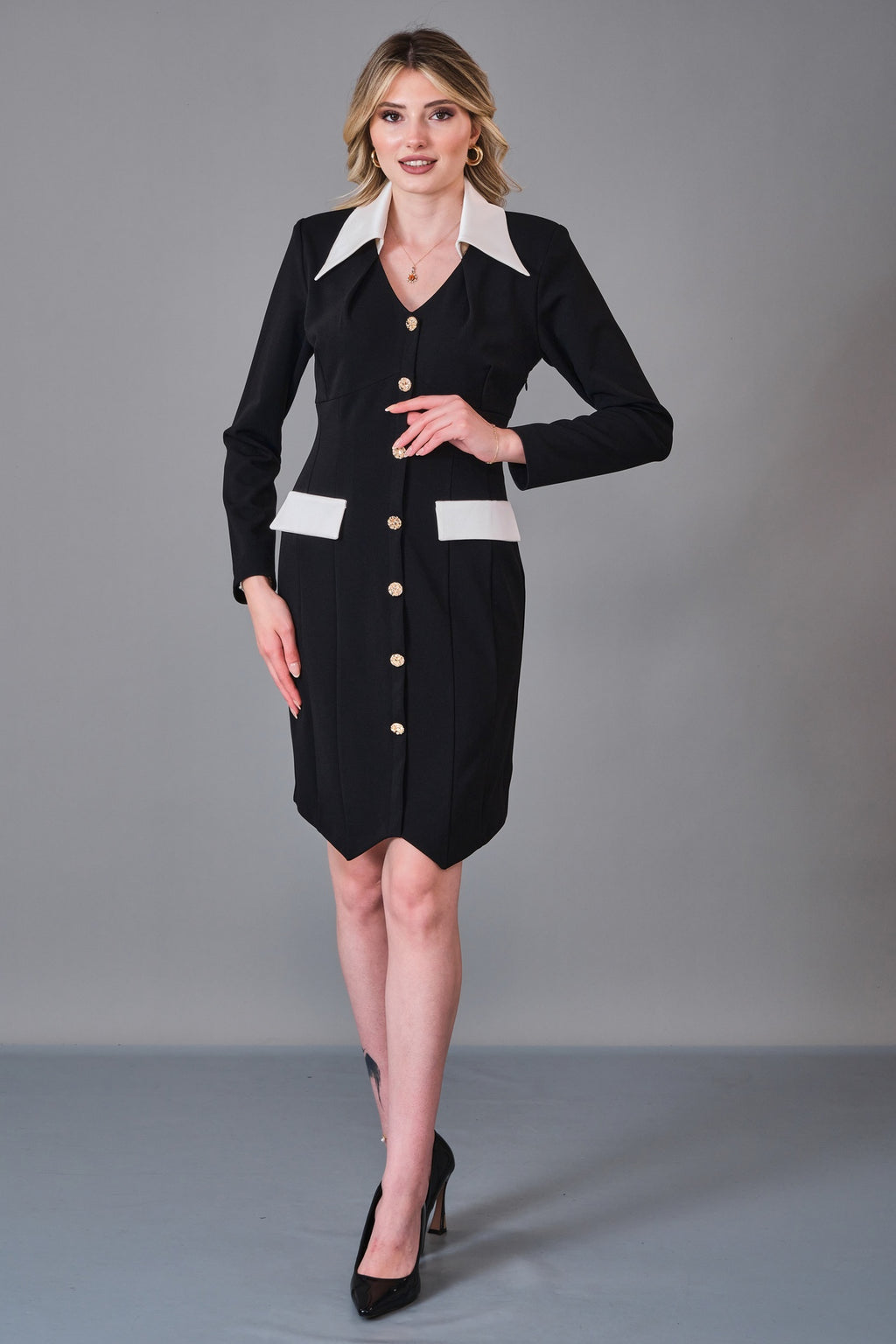 Fever - Regular Size Dress (FVR27K16047) - 8690200234330