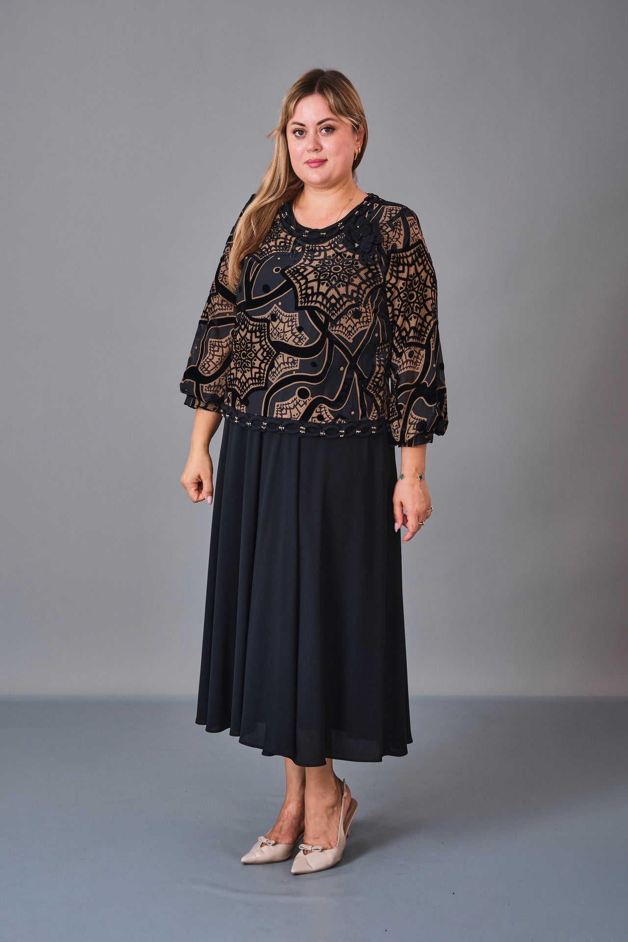Gumanize - Plus Size Dress (GMZ2026-255-8020) - 8690200234446