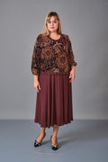 Gumanize - Plus Size Dress (GMZ2026-255-8020) - 8690200234453