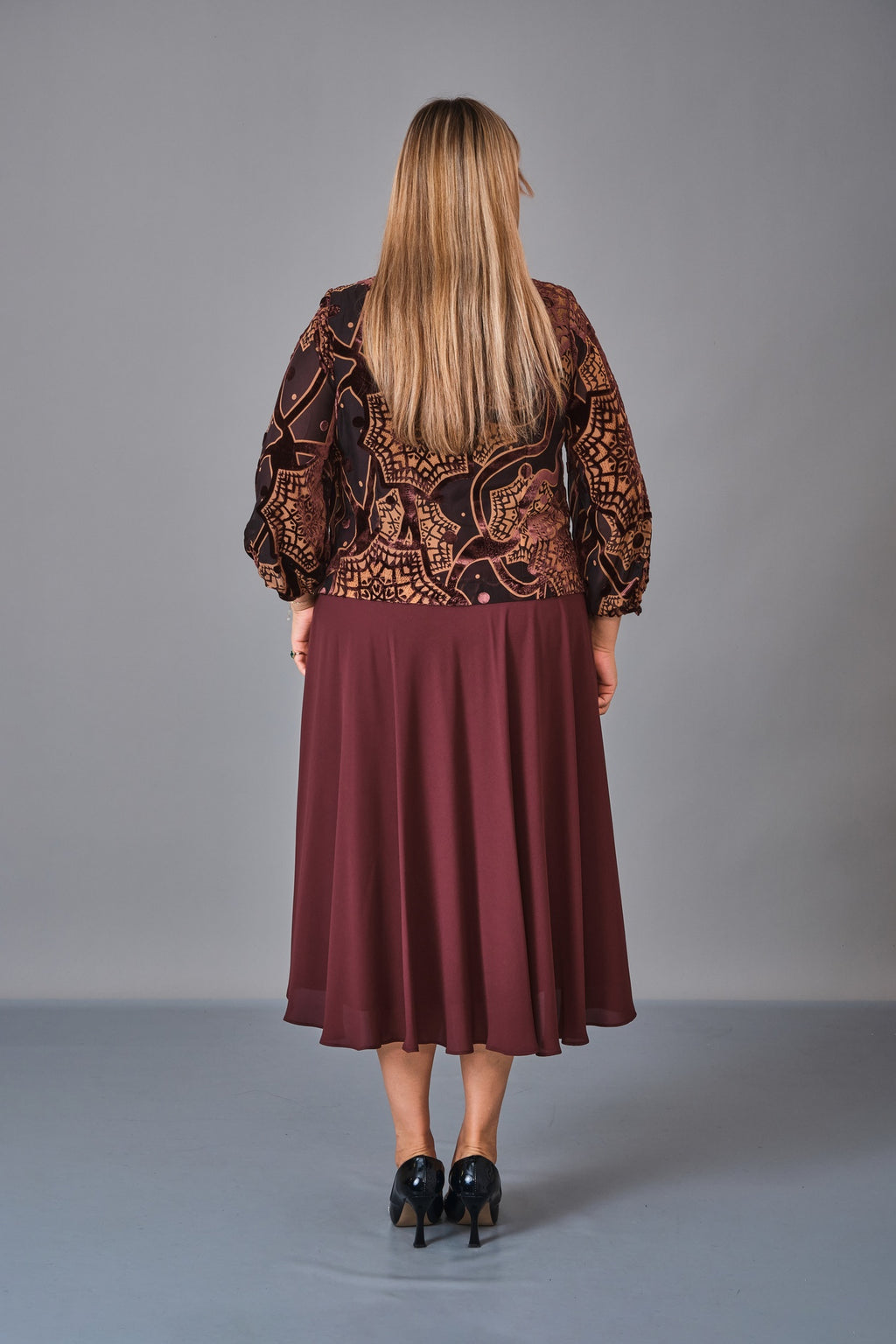 Gumanize - Plus Size Dress (GMZ2026-255-8020) - 8690200234453