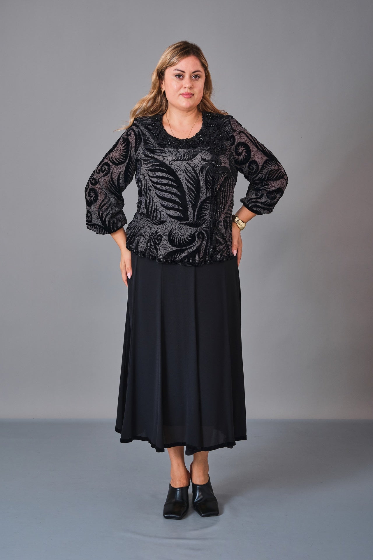 Gumanize - Plus Size Dress (GMZ2026-318-8025) - 8690200234460
