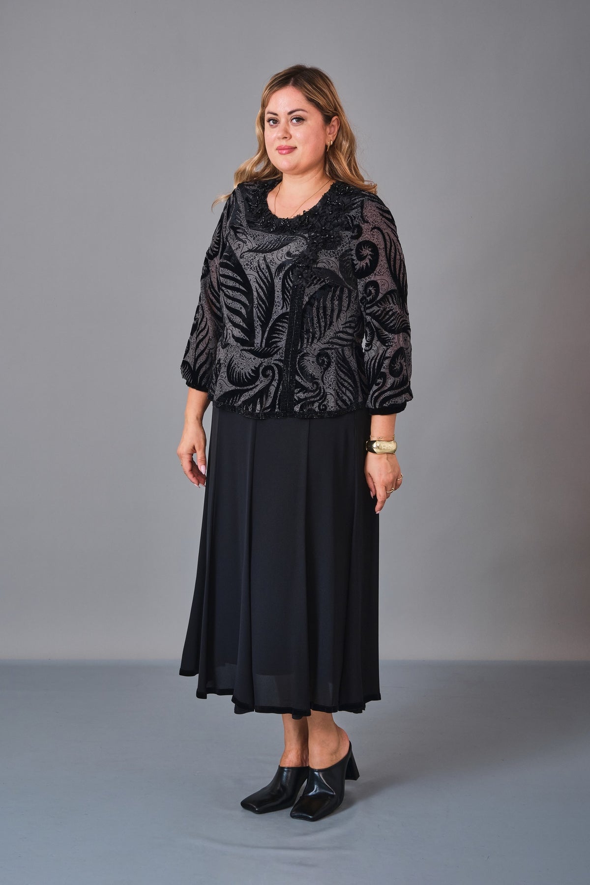 Gumanize - Plus Size Dress (GMZ2026-318-8025) - 8690200234460