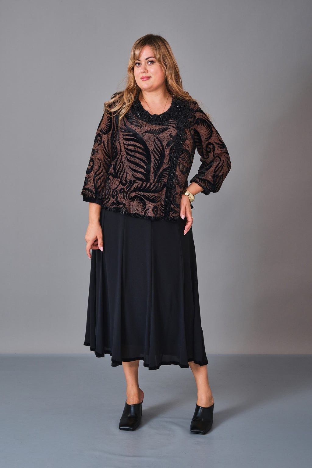 Gumanize - Plus Size Dress (GMZ2026-318-8025) - 8690200234477