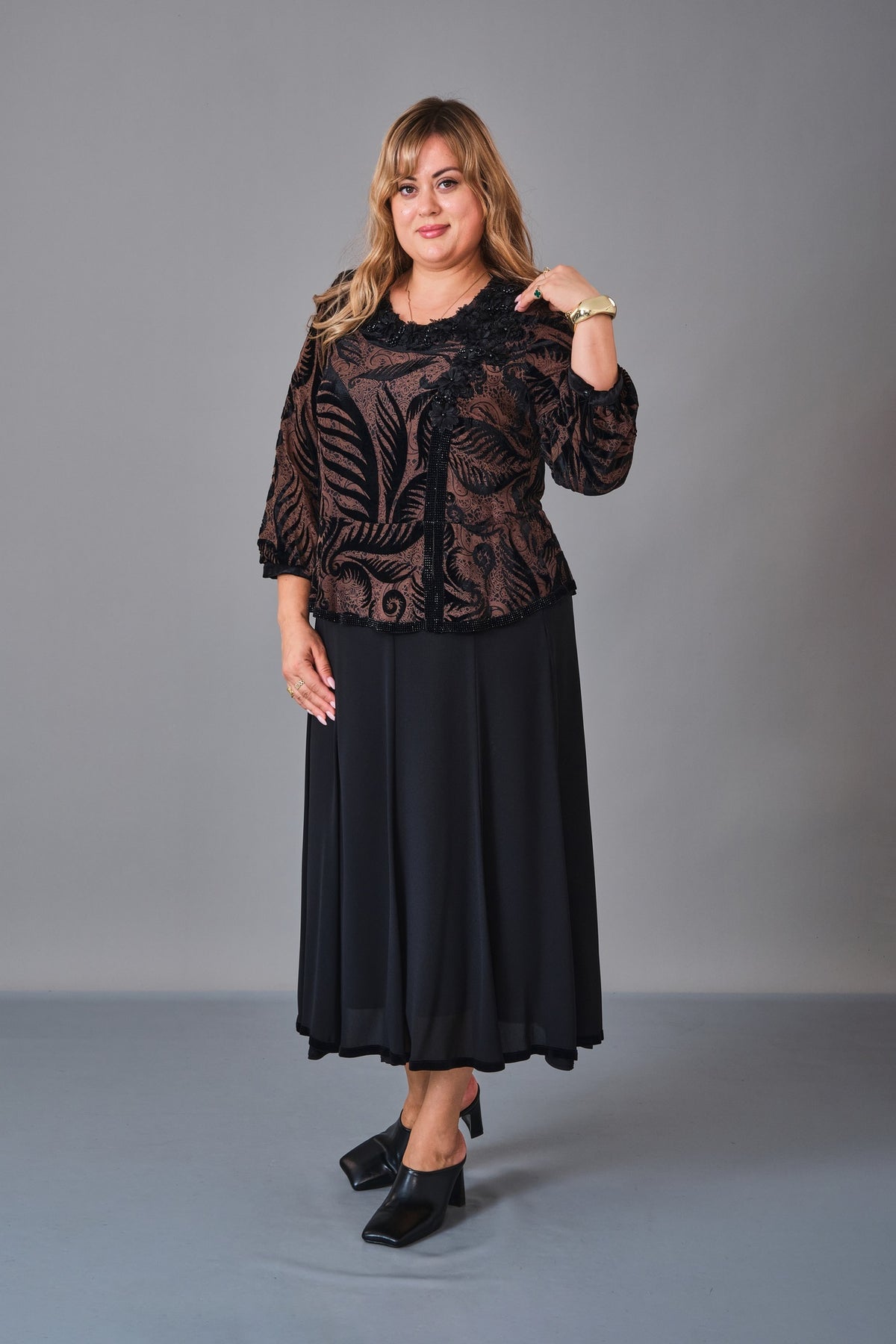 Gumanize - Plus Size Dress (GMZ2026-318-8025) - 8690200234477