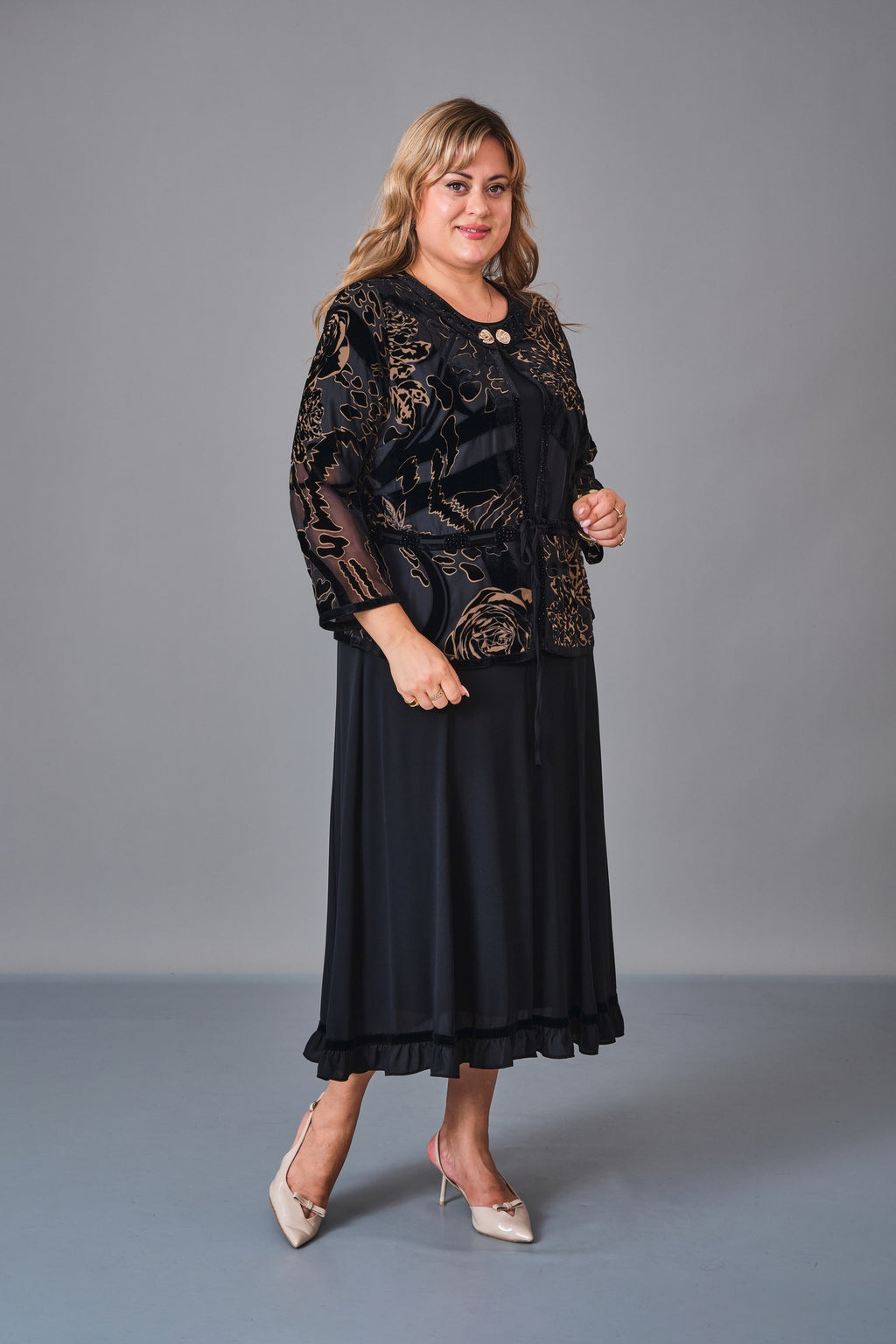 Gumanize - Plus Size Dress (GMZ2026-356-8016) - 8690200234484