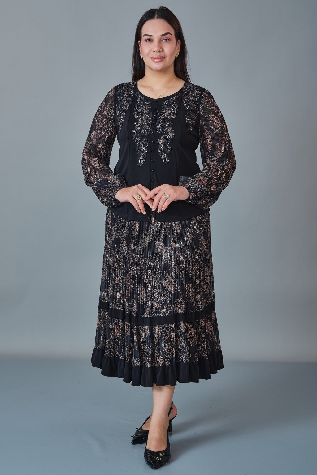 Quizas - Plus Size Suit (QUZ27K6151)