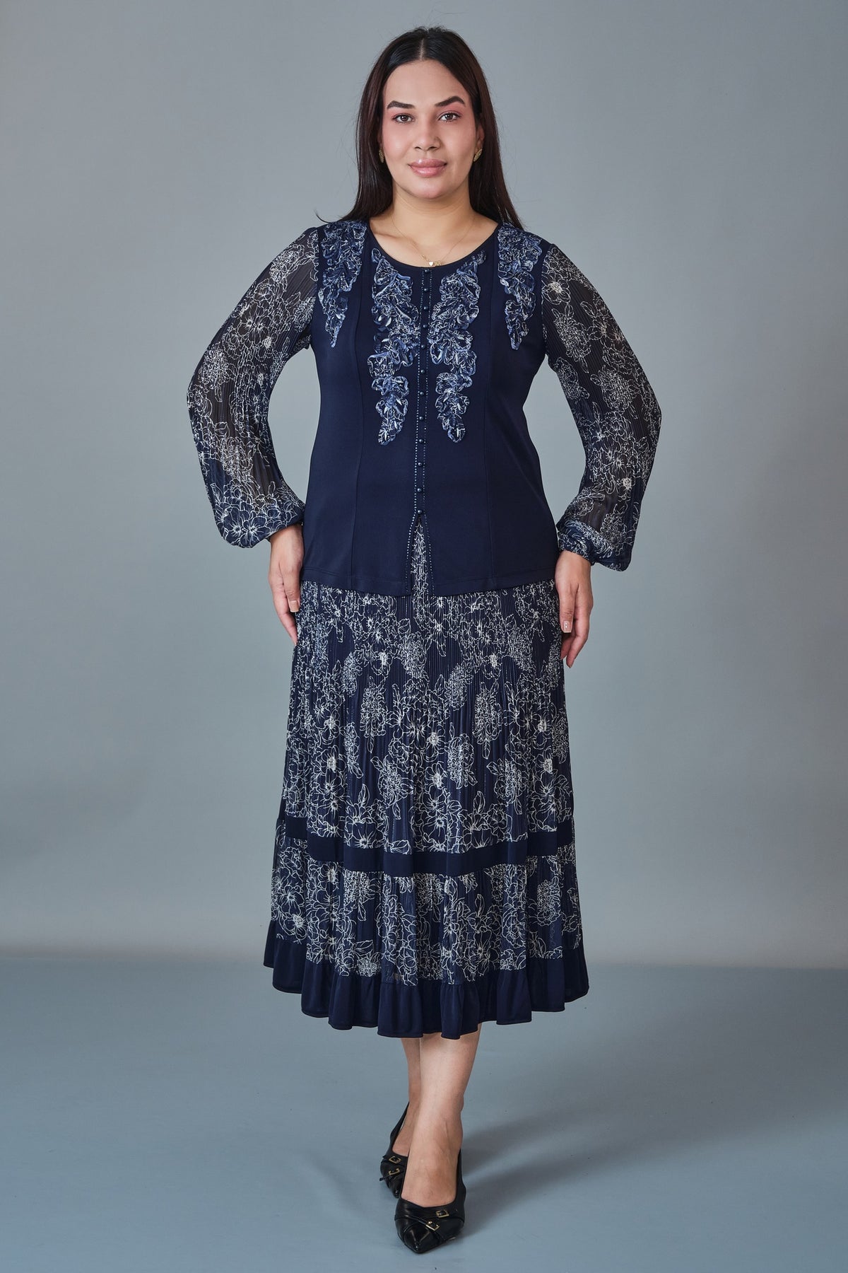 Quizas - Plus Size Suit (QUZ27K6151)
