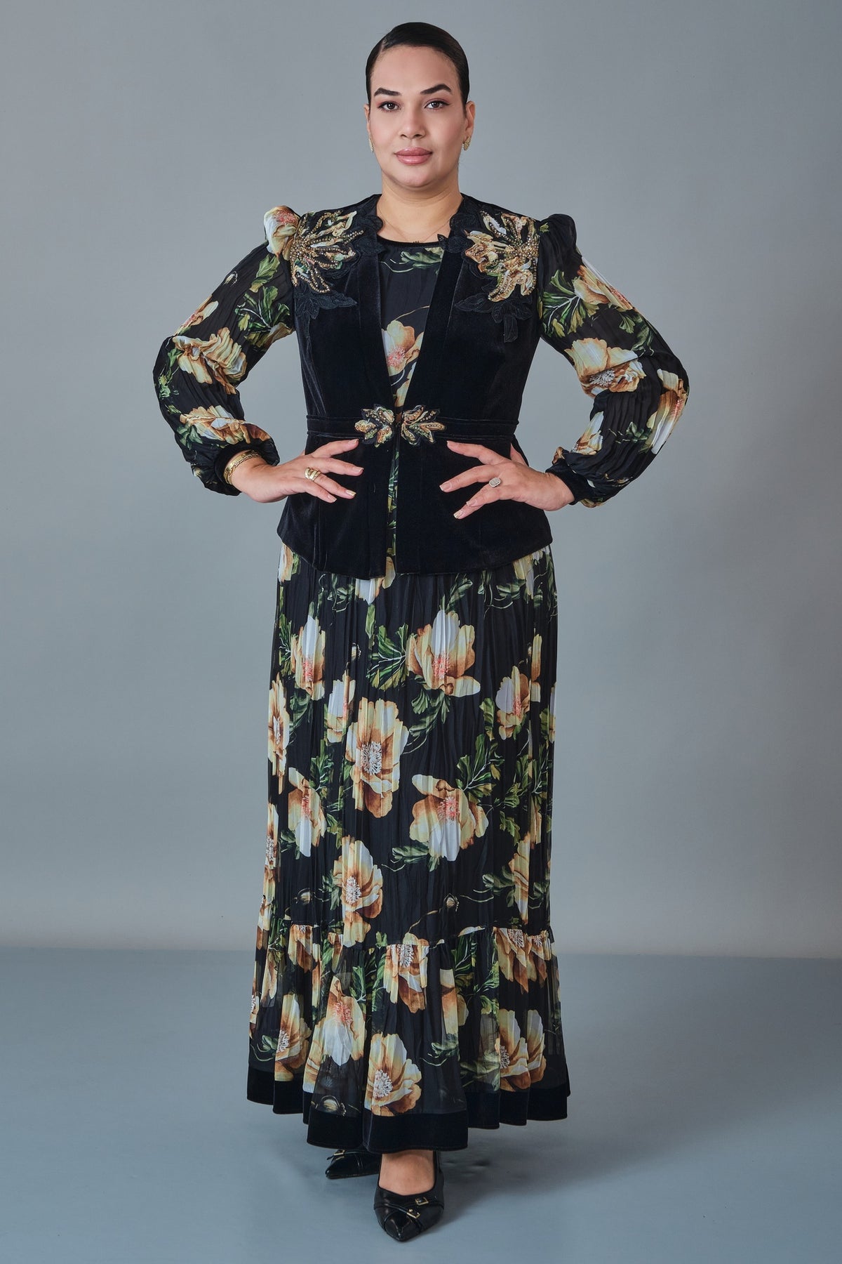 Quizas - Plus Size Suit (QUZ27K6095)