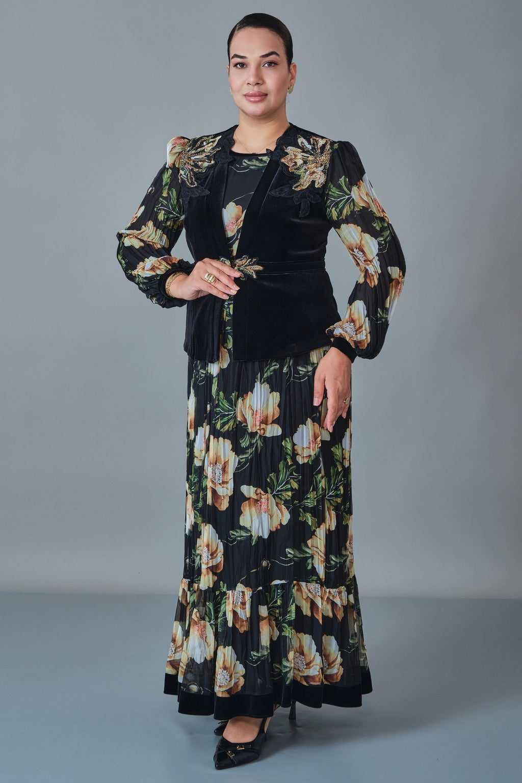 Quizas - Plus Size Suit (QUZ27K6095)
