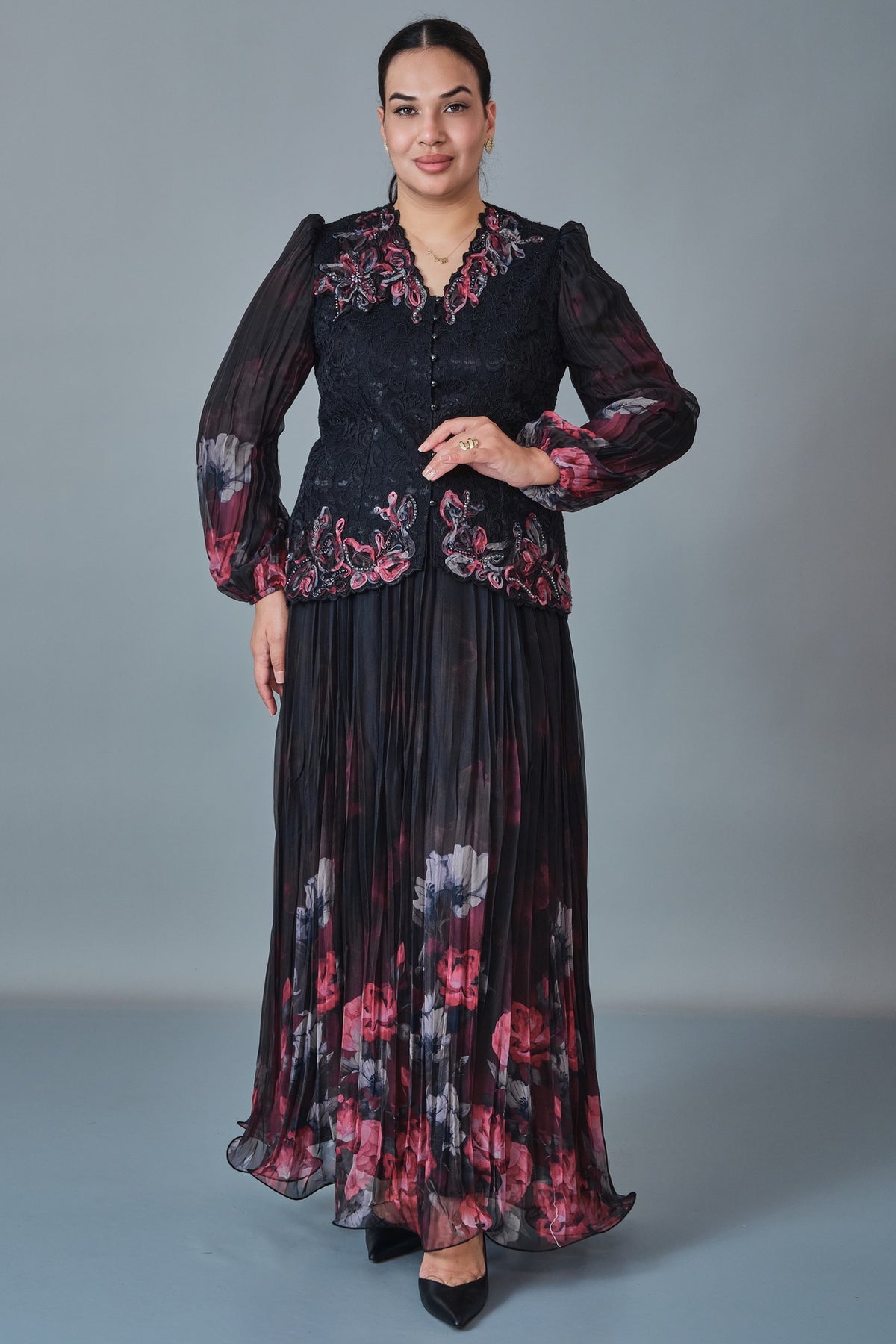 Quizas - Plus Size Suit (QUZ27K6181)