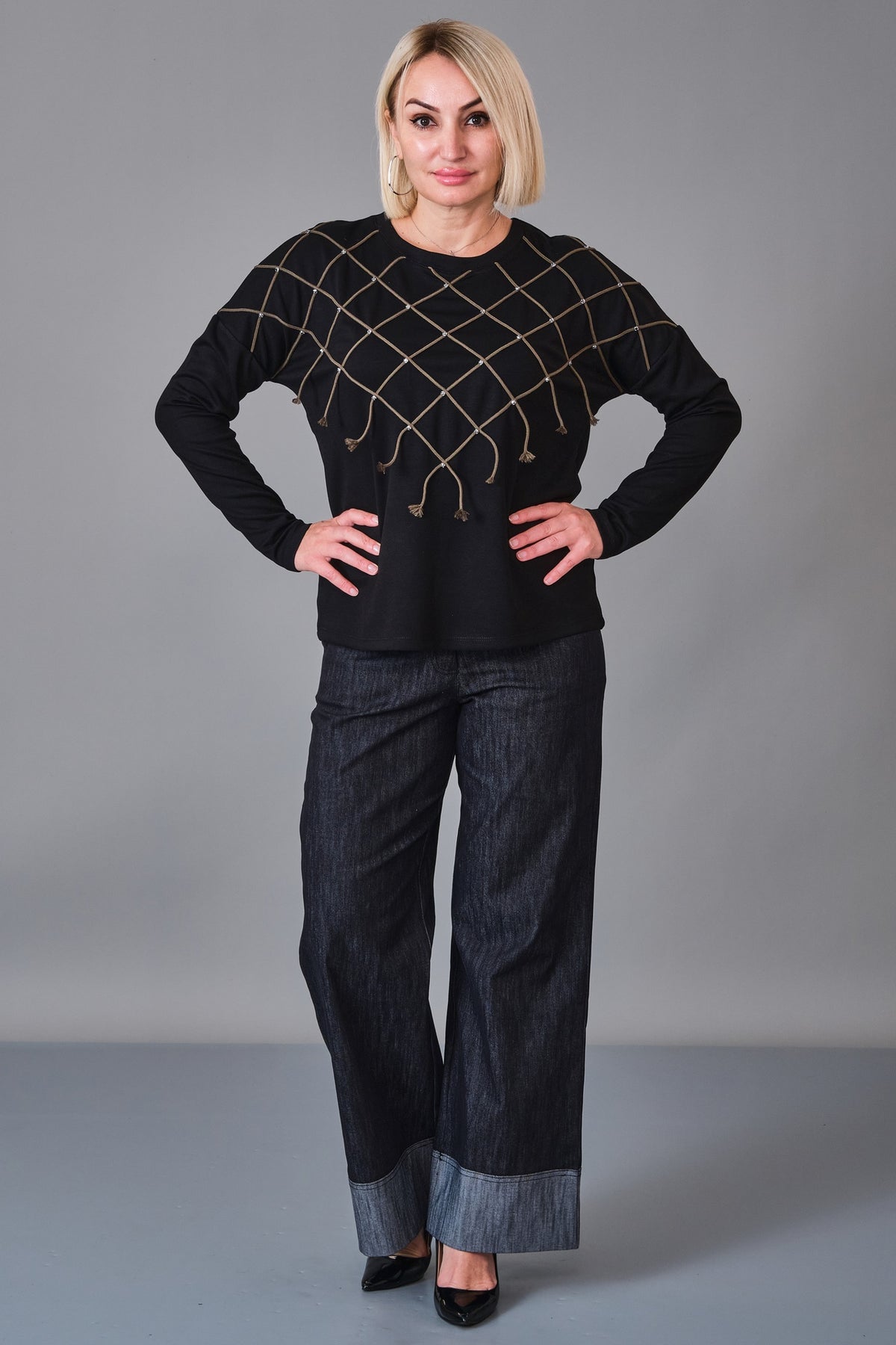 Vedi - Regular Size Blouse (VED27K8048) - 8690200234910