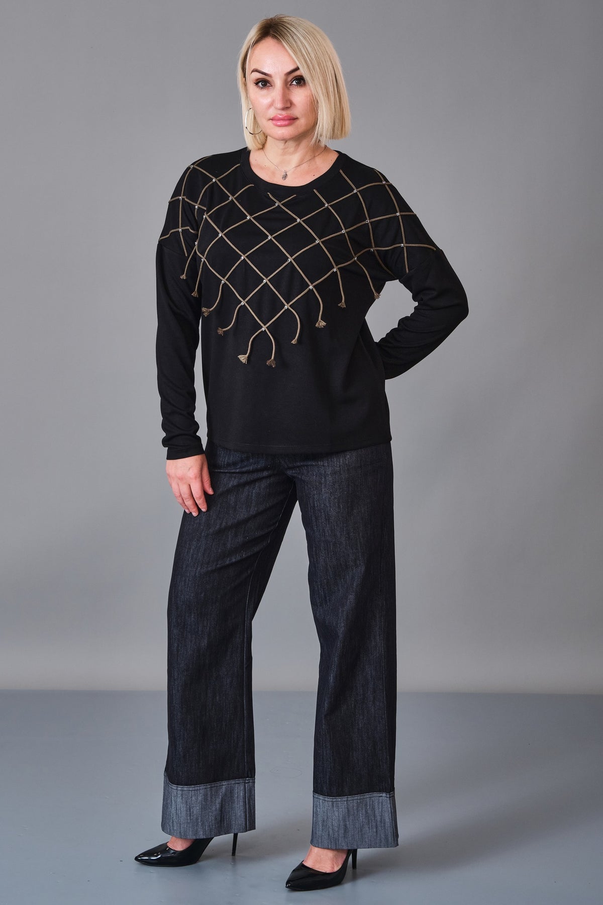 Vedi - Regular Size Blouse (VED27K8048) - 8690200234910