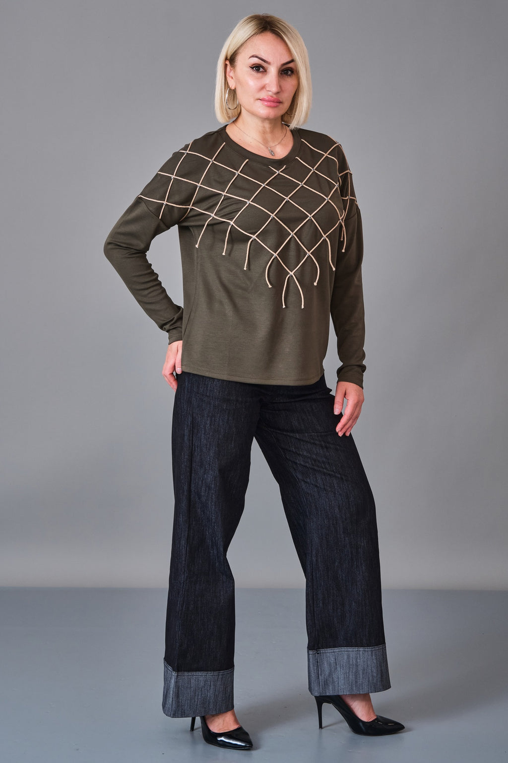 Vedi - Regular Size Blouse (VED27K8048) - 8690200234927