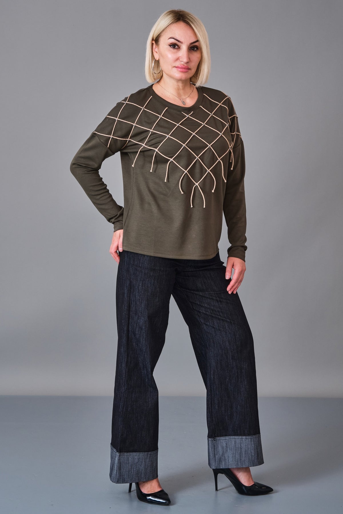 Vedi - Regular Size Blouse (VED27K8048) - 8690200234927