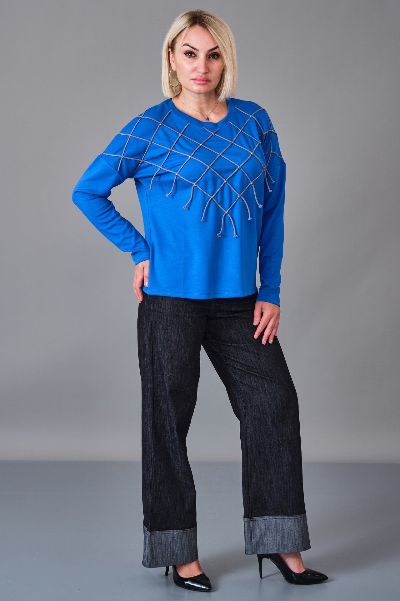 Vedi - Regular Size Blouse (VED27K8048) - 8690200234941