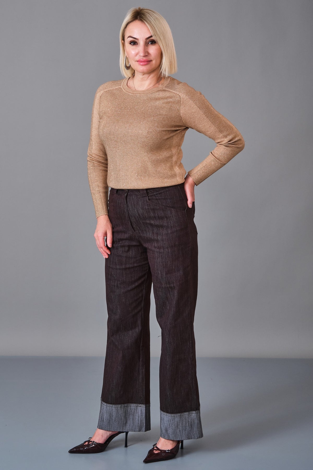 Vedi - Regular Size Trousers (VED27K8406) - 8690200235016