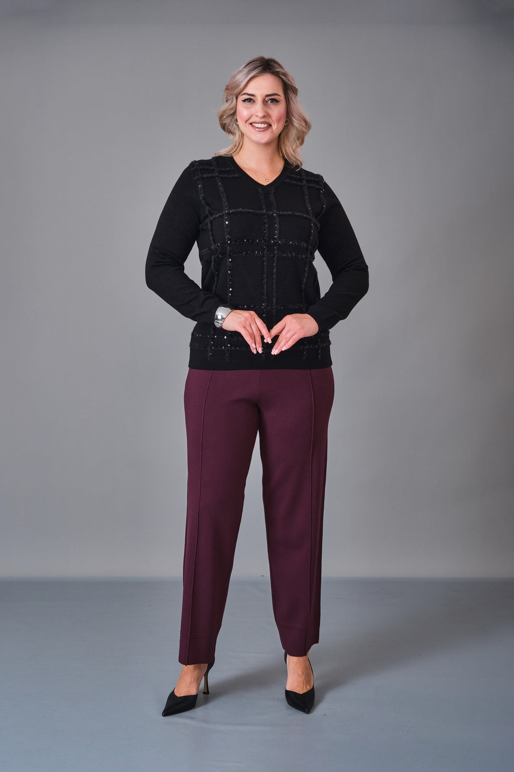 Xlife - Plus Size Blouse (XLF27K8033) - 8690200235047