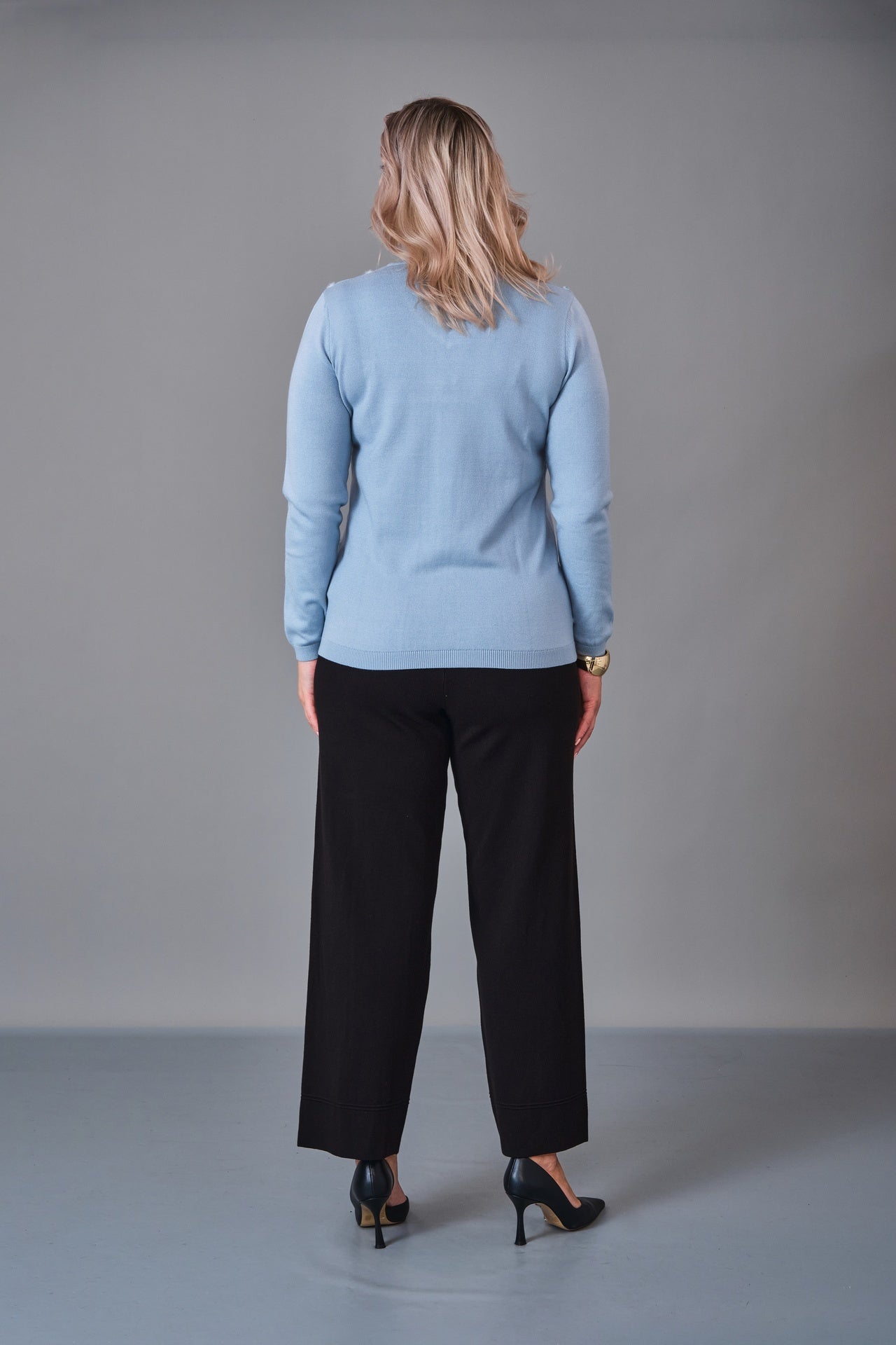 Xlife - Plus Size Blouse (XLF27K8033) - 8690200235054