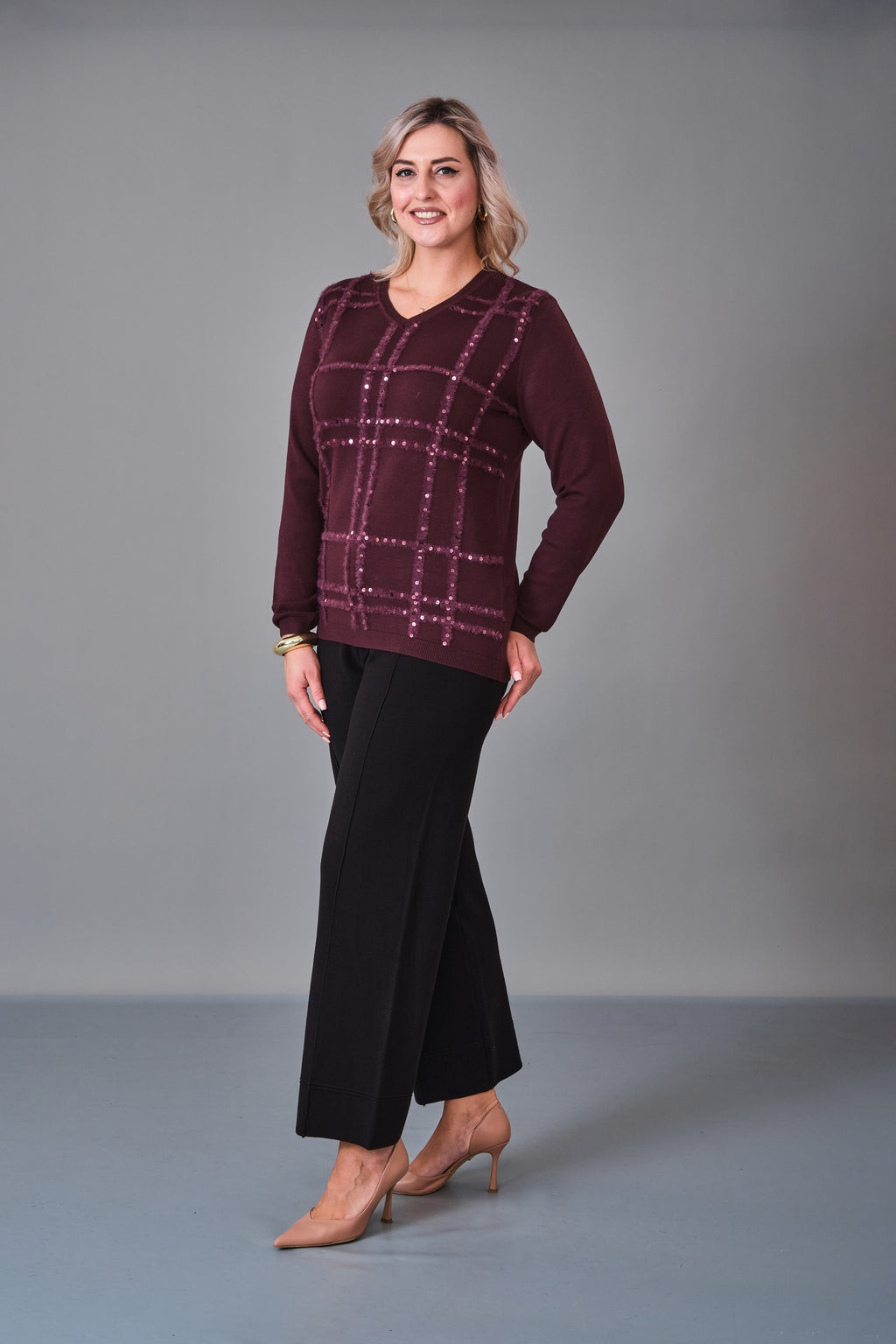 Xlife - Plus Size Blouse (XLF27K8033) - 8690200235078