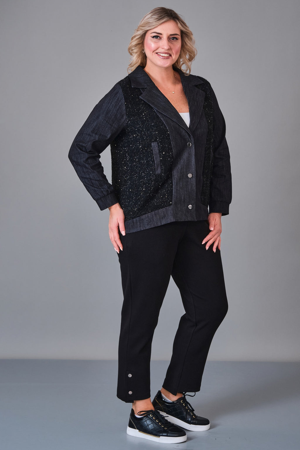 Xlife - Plus Size Jacket (XLF27K8814) - 8690200235115