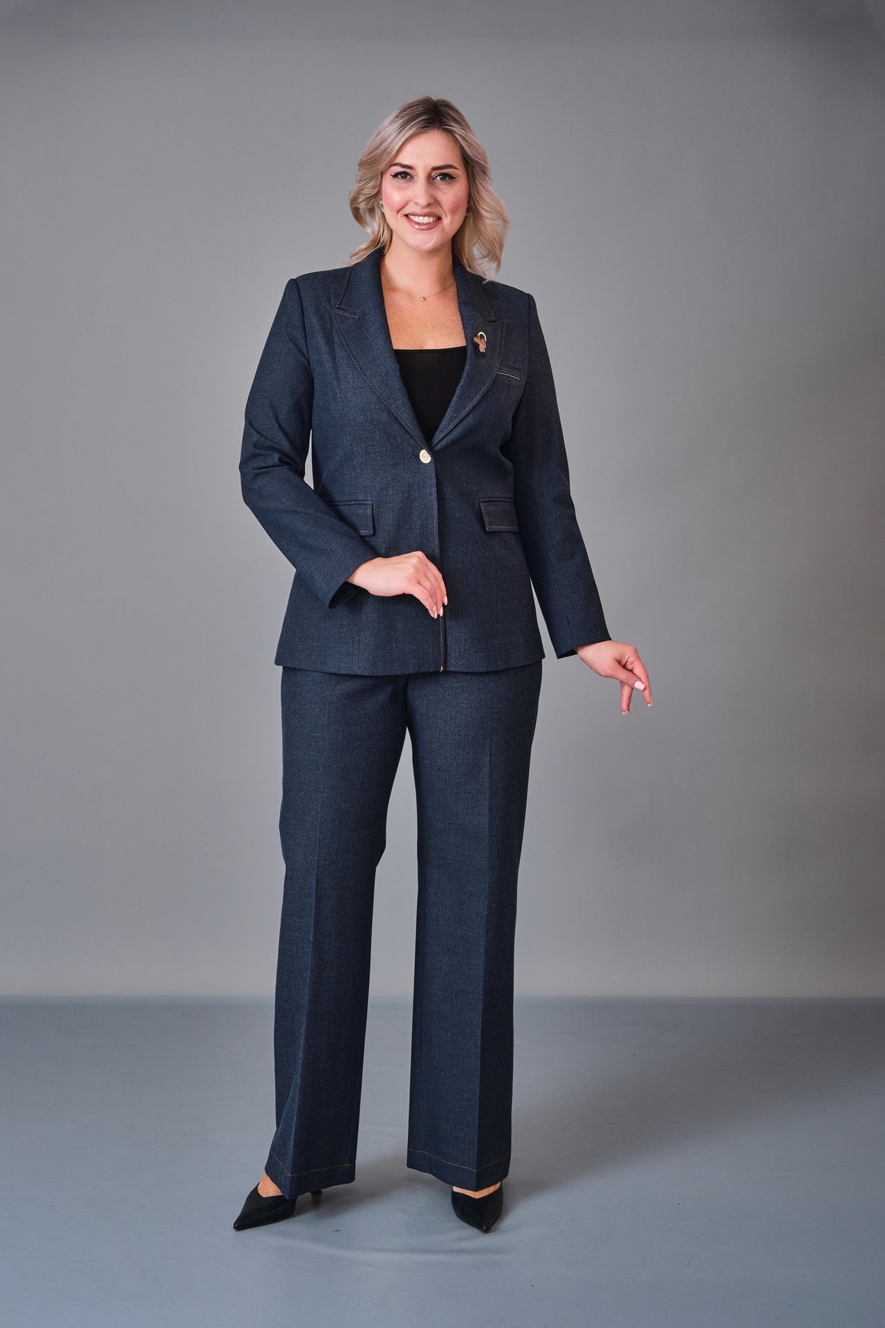 Meira - Plus Size Suit (MEI27K8875) - 8690200235245