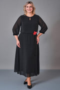 Chiffon Line - Plus Size Dress (CFL27K3516) - 8690200235344