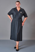 Chiffon Line - Plus Size Dress (CFL27K3508) - 8690200235375