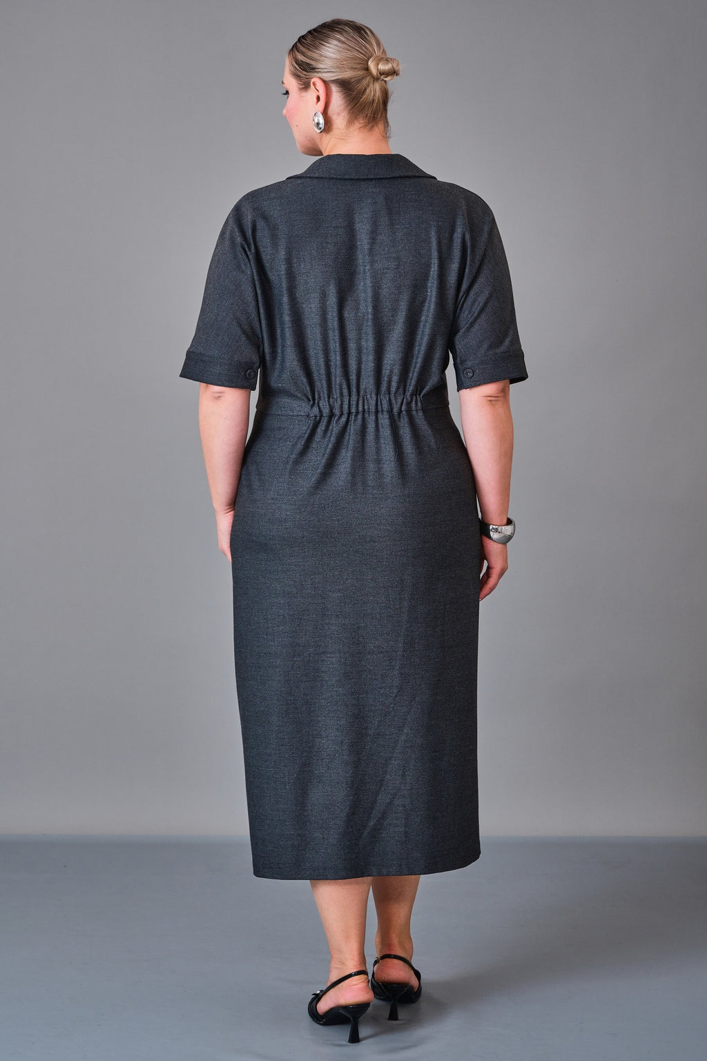 Chiffon Line - Plus Size Dress (CFL27K3508) - 8690200235375