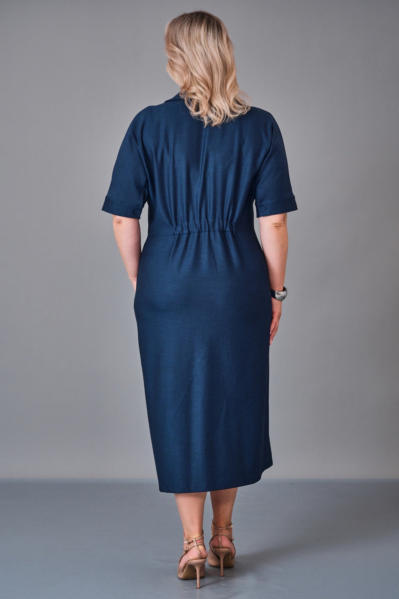 Chiffon Line - Plus Size Dress (CFL27K3508) - 8690200235382