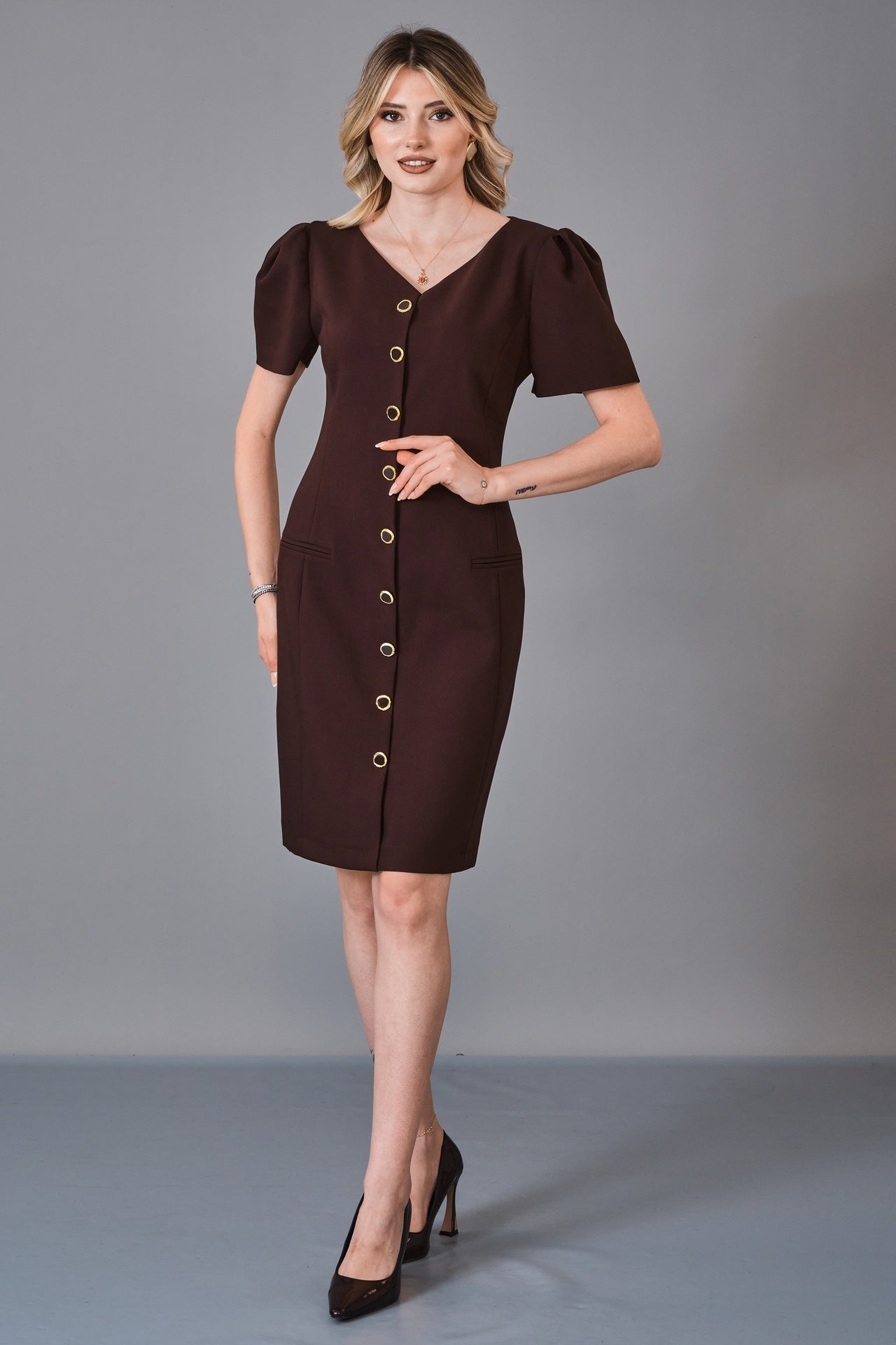 Fever - Regular Size Dress (FVR27K16003) - 8690200235566